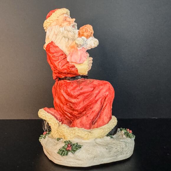 1992 Brinn's “Dolls From The North” Hand-Painted Santa Claus Christmas Figurine - Picture 8 of 9